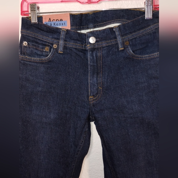 ACNE STUDIOS Jeans North Indigo size 29 x 32 Straight Leg Great Condition - Picture 3 of 17